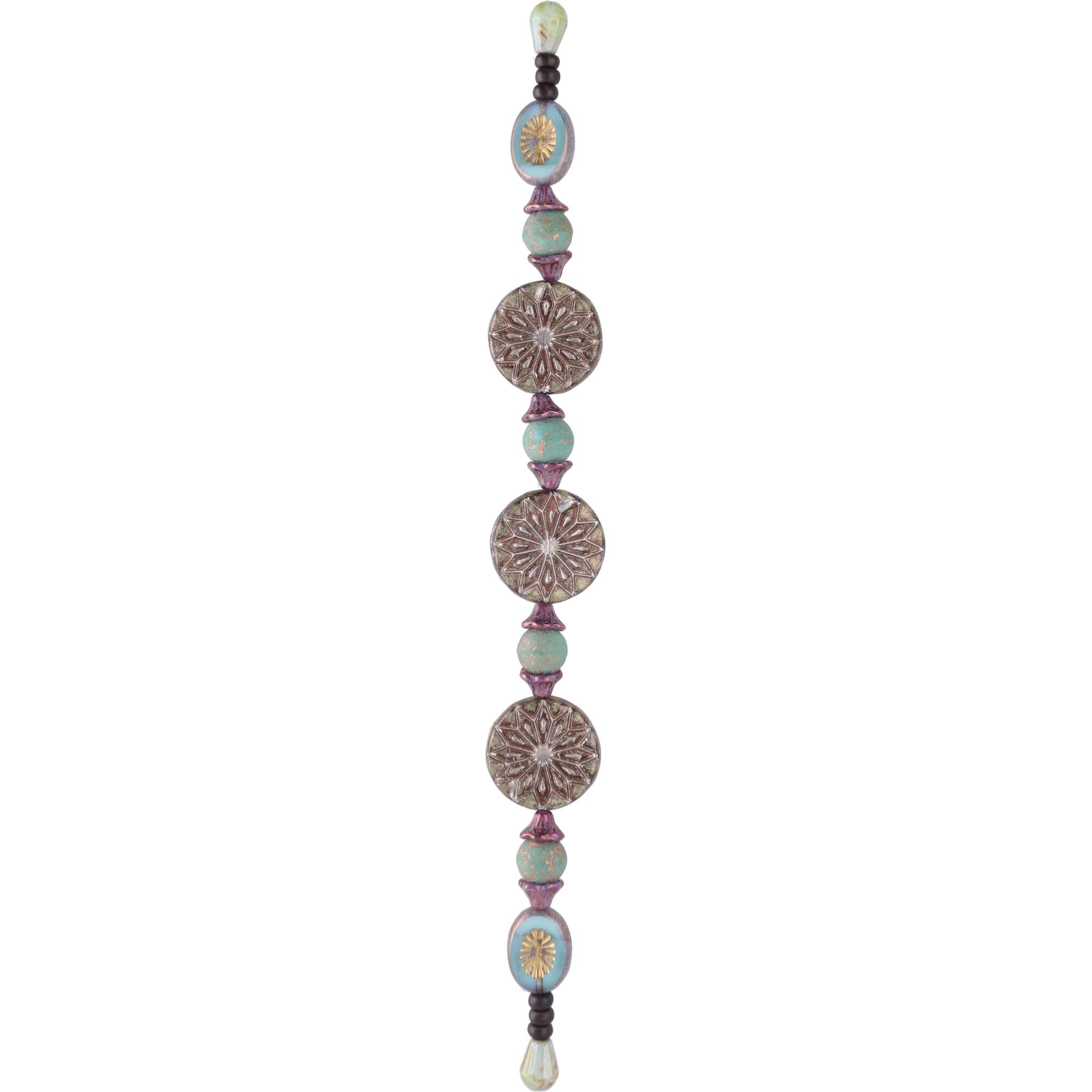 Bronze Sunburst Czech Glass Bead Mix by Bead Landing™